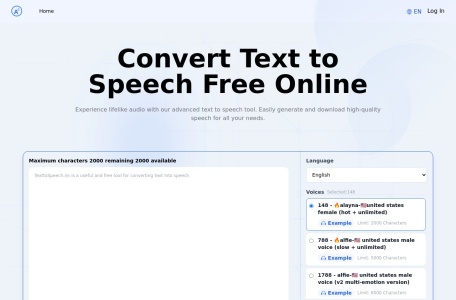 Text to Speech