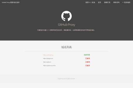 GitHub加速下载站